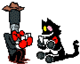 Zapper with cards